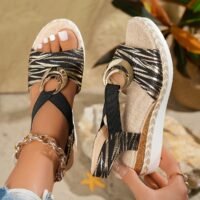 Stylish Vintage Platform Sandals